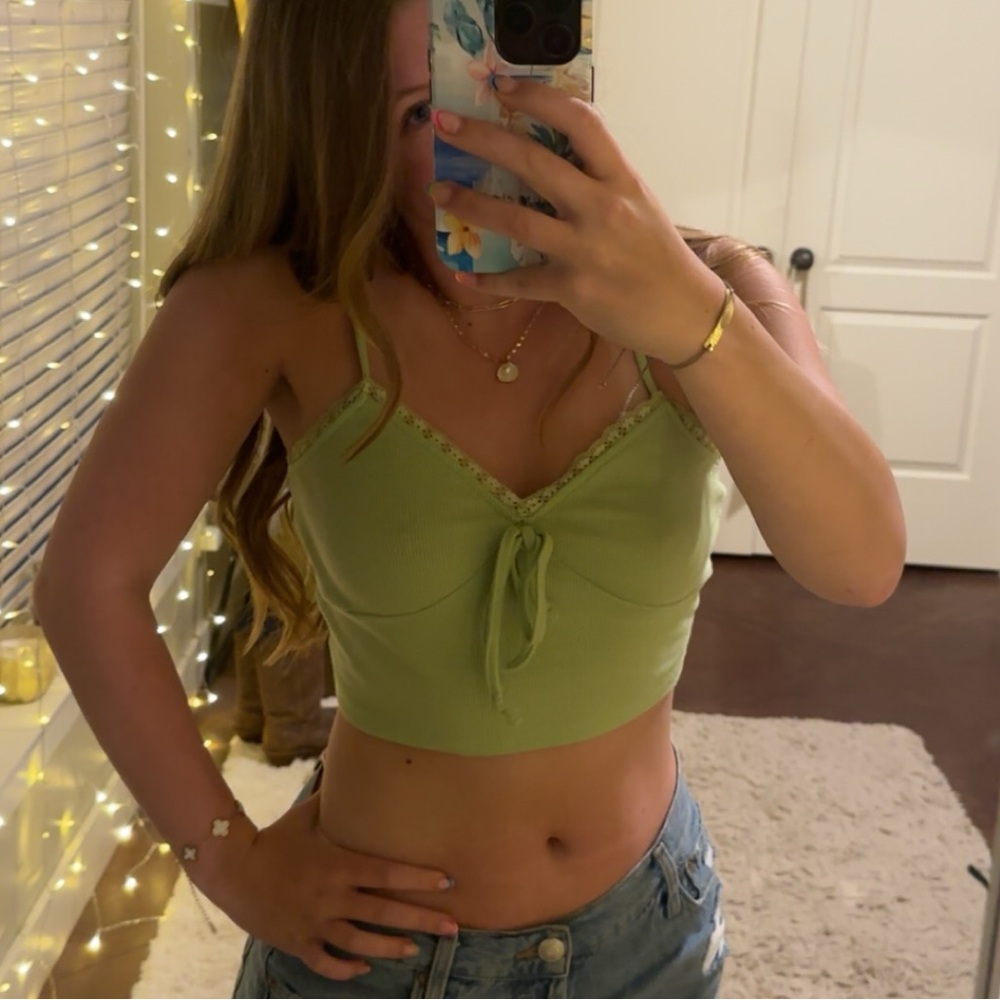 SHEIN Green Tank Top